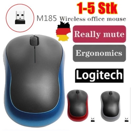 M185 logitech maus - 1-5x,