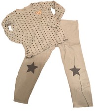 STEIFF ** Toller Schlafanzug ** Blau mit Sternen ** Größe 122 **