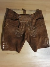 Kurze Lederhose aus Wildbock