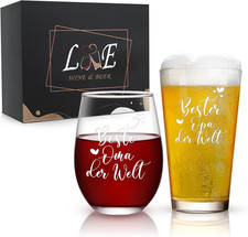 Oma Und Opa Geschenke Weinglas