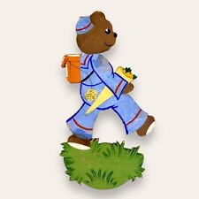 Vintage Pappe-Figur Zuckertüte Münchner Kinder-Wandbilder Deko Mängel