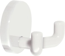 Doppelhaken 477.90.025 2 Hak.PA 90 tiefschwarz D.50mm A.43,5mm HEWI