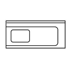 Zulauftisch 1 Becken Anbau