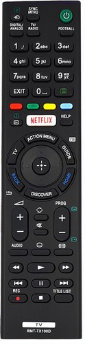 Ersatz fernbedienung für sony - fernbedienung,