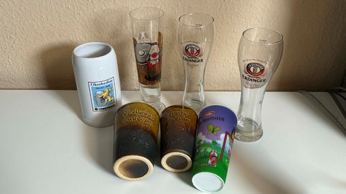 Gläser becher krug set - set,