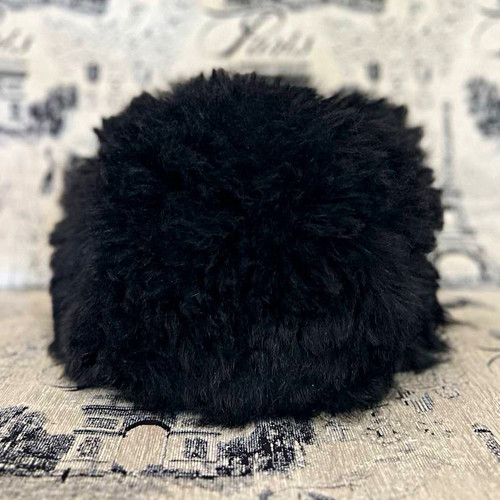Schwarze papakha aus - aus, dagestan