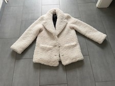 ZADIG & Voltaire 🩷 Kunstfell Teddy Jacke 🩷 Gr. 36  Wollweiß 🩷 NEU 🩷 NP 495
