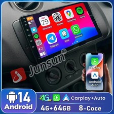 DAB+ 4G+64G CarPlay Android 14 Für Seat Ibiza 6j 2009-2013 Autoradio GPS Navi