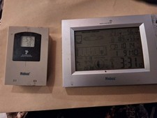 Mebus Funkwetterstation Thermometer Uhr Wecker