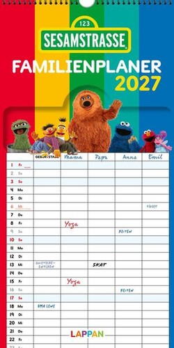 Sesamstraße familienkalender - sesamstraße,