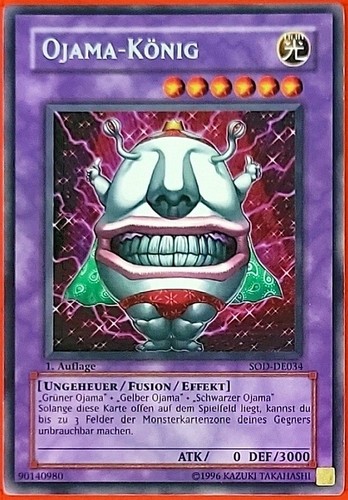 Yugioh ojama könig - 1x,
