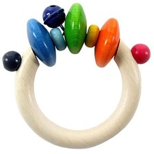 Hess Holzspielzeug Rassel Kim