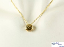 Anhänger, Kreuz, 585 Gelbgold