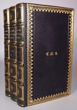 1866 Poetical Works of John Milton Paradise Lost Regained Comus 3 Vols Aldine Ed