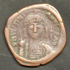 Byzanz - Follis / Justinian I