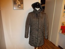 * BARBARA LEBEK * warme Steppjacke Kapuze abtrennbar Braun Gr. 40 s. Maße