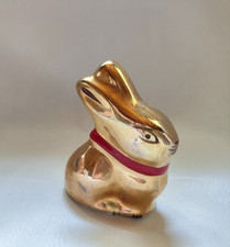 Lindt Villeroy und Boch Porzellan Hase Ostern Gold 4cm RAR 