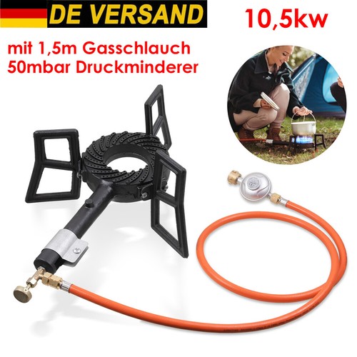 3fuß gaskocher 5kw - 3fuß, 10,5kw