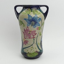 MOORCROFT ART POTTERY LTD EDITION VASE - FLOWER DUET 2014 NO. 1 JOF 4