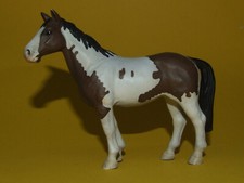 29) Schleich Schleichpferd Horse Wild West Pferd Pinto Stute von Planwagen 42024