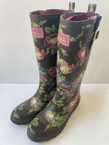 Joules welly print - welly, floral