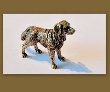 Messing Figur Golden Retriever