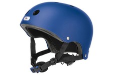 Crivit Kinder Inlinerhelm Helm Schutzhelm Inliner Blau L- XL Kopfumfang 52-57 cm