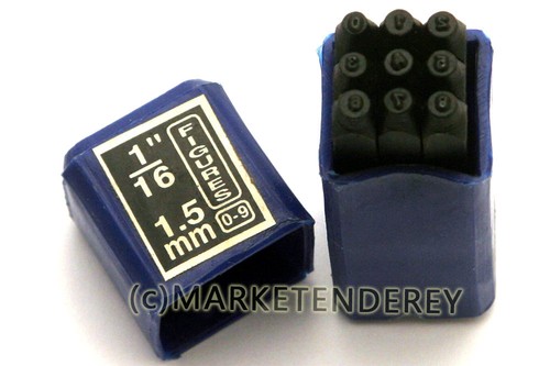 Schlagzahlen 1 5mm - schlagzahlen, 0-9,