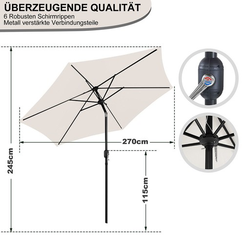 Sonnenschirm ampelschirm - sonnenschirm,
