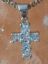 Damen Modeschmuck Kreuz Zirkonia Gebraucht