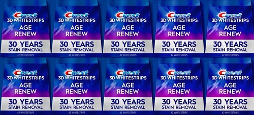 Crest whitestrips age - (10x),