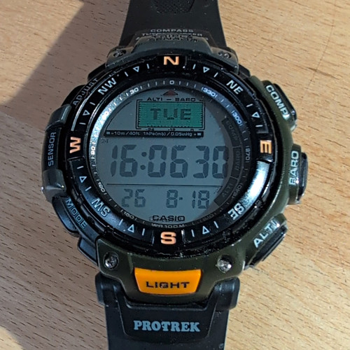 Casio pro trek prg - casio,