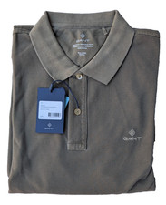 GANT Herren Poloshirt | Größe L | Utility Green | Neu | Gratis Versand