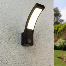 LED Außenwandleuchte schwarz