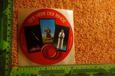 Alter Aufkleber HiFi Video Foto Film DER HERR DER RINGE