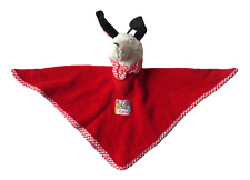 Sigikid Schmusetuch Schnuffeltuch Kuscheltuch Sir Boston Hund Hündchen rot weiß