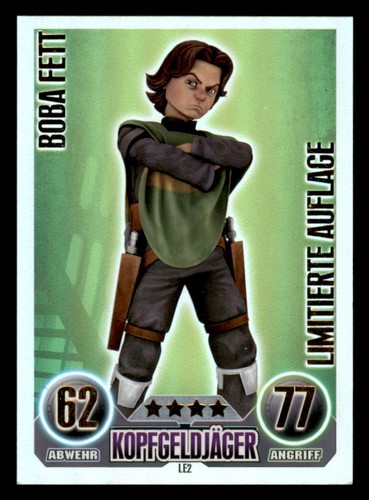 Boba fett force attax - boba,