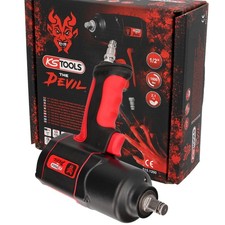 KS TOOLS THE DEVIL Schlagschrauber Druckluft 1/2in. 6,3bar 1600Nm M 16 Vierkant