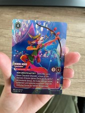 Disney Lorcana / Enchaned / Robin Hood / Holo Foil / Deutsch / 215/204