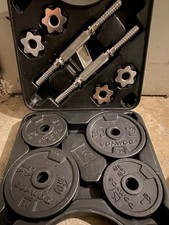 Hantelset 20 Kg, 2x10 Kg, Krafttraining Gewichte, Kurzhanteln