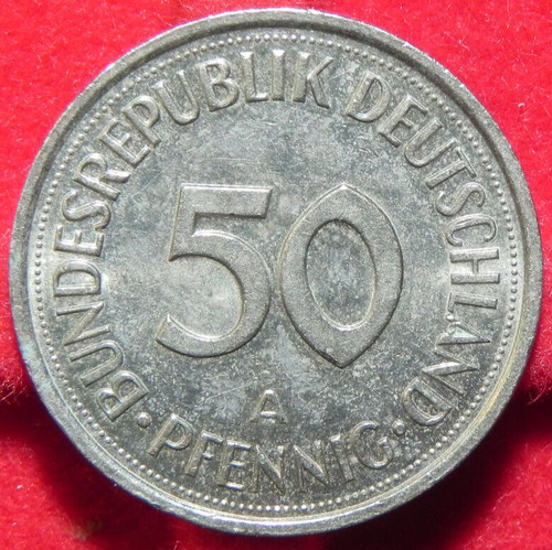 Deutschland pfennig 1990 - 50, pfennig,