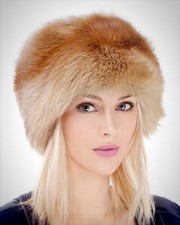 Damen Pelzmütze aus echtem