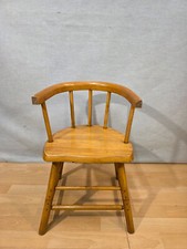 Holz Kinderstuhl Kinder Holzstuhl Sitzhöhe 32 cm