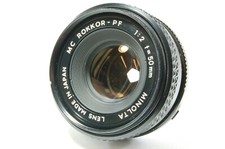 Minolta MC Rokkor PF 50mm F2