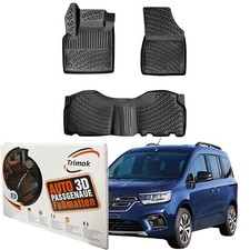 Trimak 3D Gummimatten für Renault Kangoo 2021-2026 Fussmatten Auto TPE Fußmatten