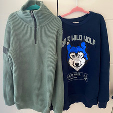 Kleiderpaket 7 Pullover Jungen, Gr. 140, Next, Joules, Band of Rascals