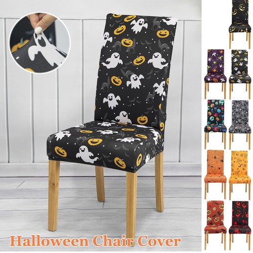 Stretch stuhlhussen halloween - stretch,