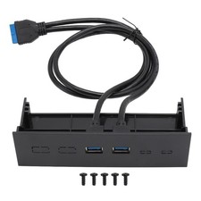 5,25  Frontpanel-USB-Hub mit  Anschlüssen, 5 Gbit/S, USB 3.0, Optis8021