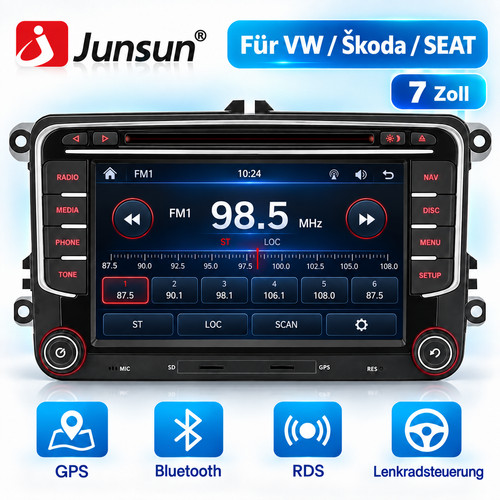 Junsun autoradio für vw - junsun,