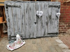 Fensterläden klappläden im Shabby Style und Tafel